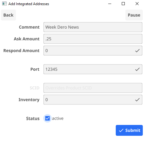 Integrated Address Form for Digital Goods